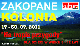 Kolonia dla dzieci - Zakopane.